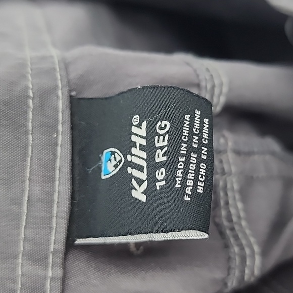 Kuhl Splash Roll Up Pants Grey Size 16 - Picture 8 of 10